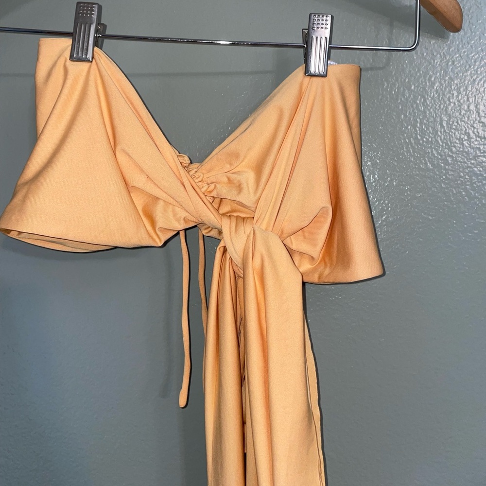 NWOT ROCHELLA TOP ORANGE Princess Polly - Picture 3 of 11